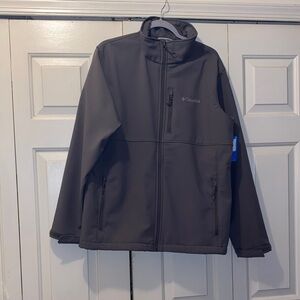 Columbia Charcoal Softshell Jacket